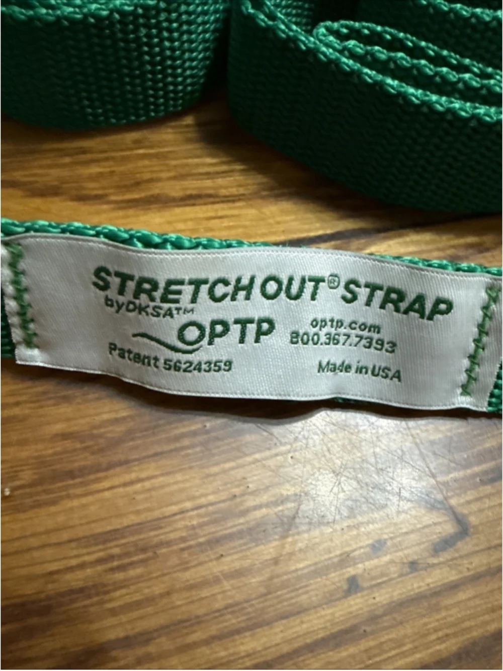 the Original Stretch Out Strap with Exercise Book, USA Made Top Choice Stretch O